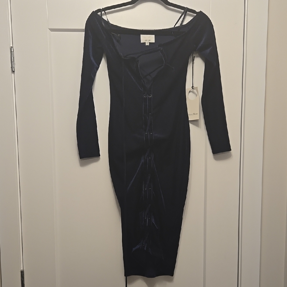 Elegant Black Off-Shoulder Dress